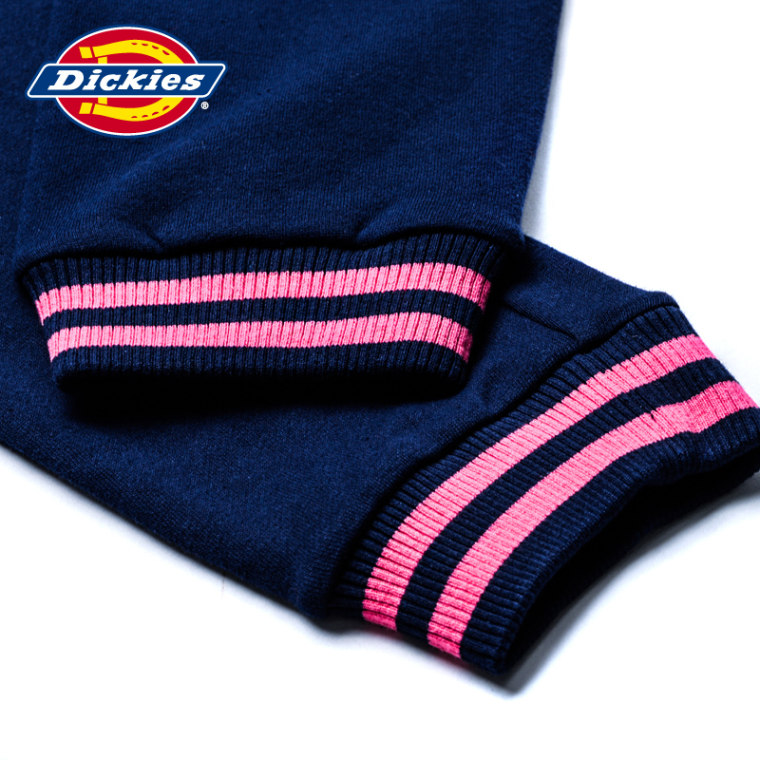 Dickies2015新款抓绒卫裤女 运动休闲收口显瘦长裤子153W30WD25