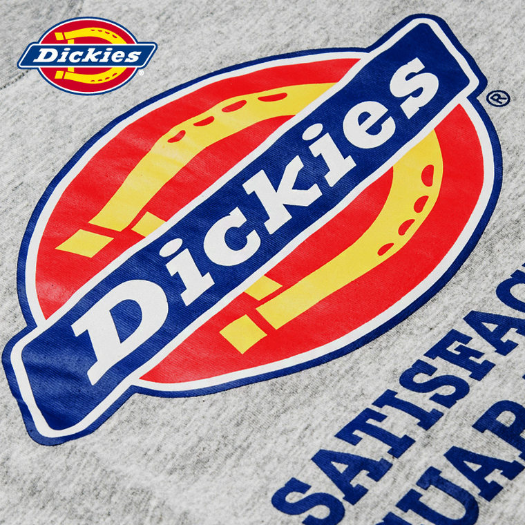 Dickies2015新款情侣装 经典Logo印花短袖T恤男 黑 152M30EC05