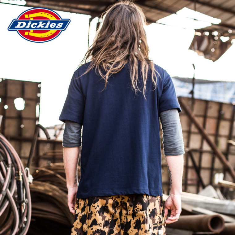 Dickies2015夏季新款男装 功能面料印花LOGO短袖T恤152M30WD34