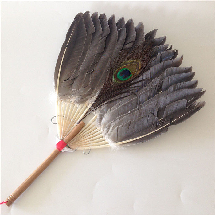 翎羽黑平扇
