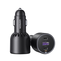 Greenlink car charger car super fast charging suitable for Apple 15 one-to-three cigarette lighter 130W conversion plug