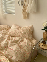 Pear Dream Wild and Rabbit ~ Pastoral small pieces of cute cotton sheets are suited for suitable bedding