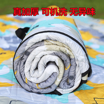Picnic mat Moisture proof mat thickened aluminum film beach mat Waterproof and sandproof outdoor camping moisture barrier mat Portable folding mat