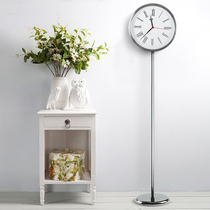 Han Dynasty light luxury clock creative living room floor clock modern wall clock simple metal clock bedroom standing clock HG78