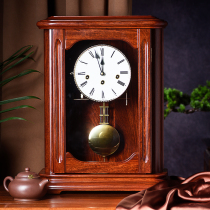 Han time European solid wood clock German Hemler mechanical movement pendulum clock time creative living room clock HD51