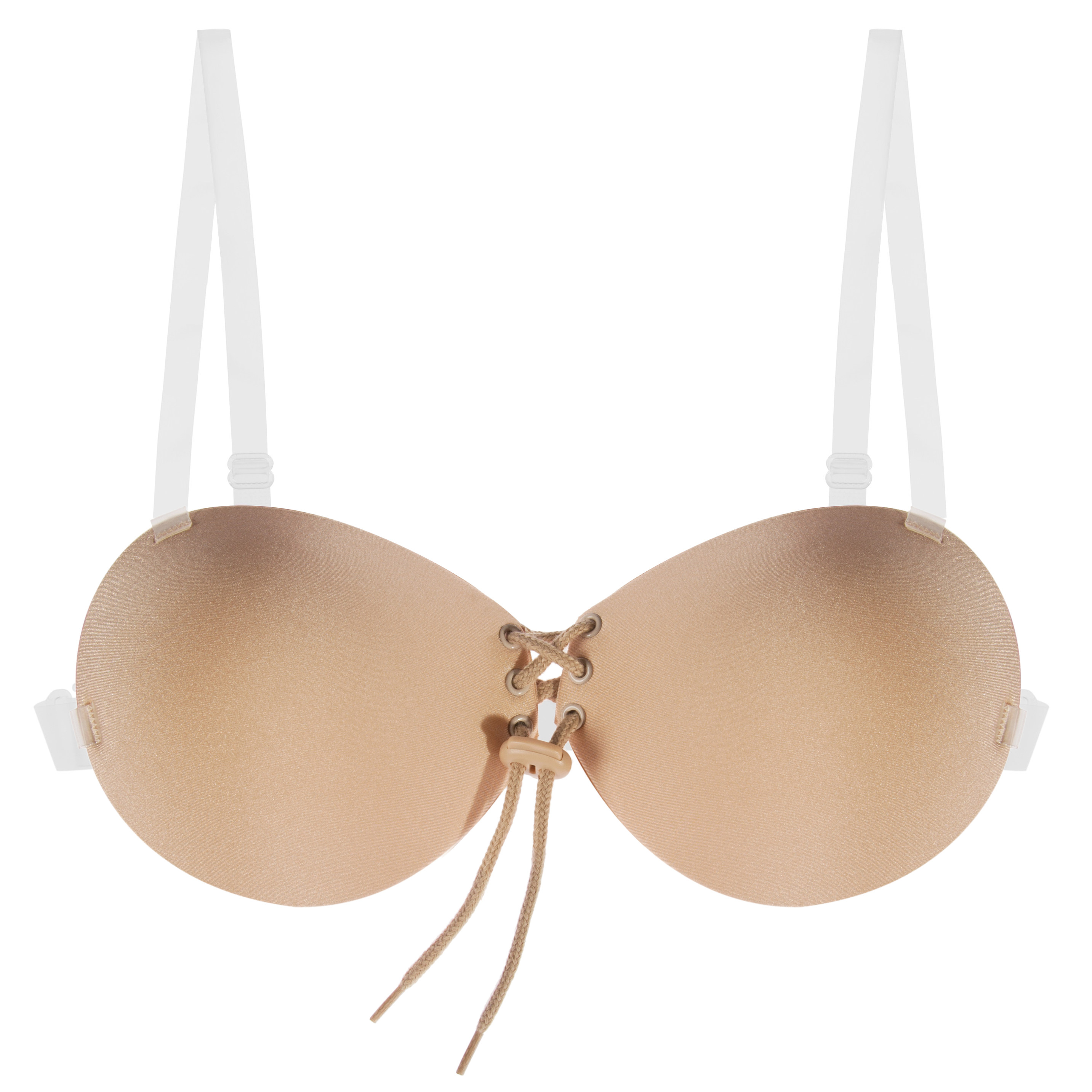 隐形文胸贴内衣女无钢圈前扣小胸厚大胸薄款聚拢防滑上托硅胶文胸