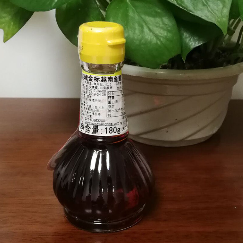 越南原装进口 莲城牌金标越南鱼露/味露 鱼露180g冬阴功汤