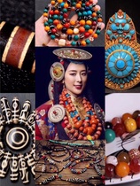 Hand rhyme heaven Tibet old shop old material Tianzhu pulp nine-eyed stone shale agate private shooting invalid