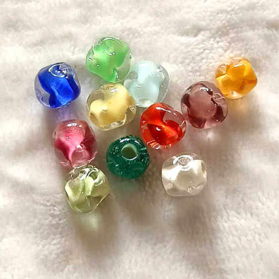 8mm 멀티 컬러 석재 유리 비드 일본 팔찌 목걸이 DIY 액세서리 순수한 수제 램프 생산 8mm 멀티 컬러 석재 유리 비드 일본 팔찌 목걸이 DIY 액세서리 순수한 수제 램프 생산