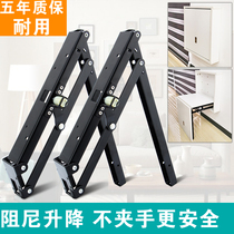 Entrance Concealed Shoe Cabinet Folding Chair Wall-mounted Folding Changing Shoes Stool Multifunction Door Hall Bench Five Gold Accessories