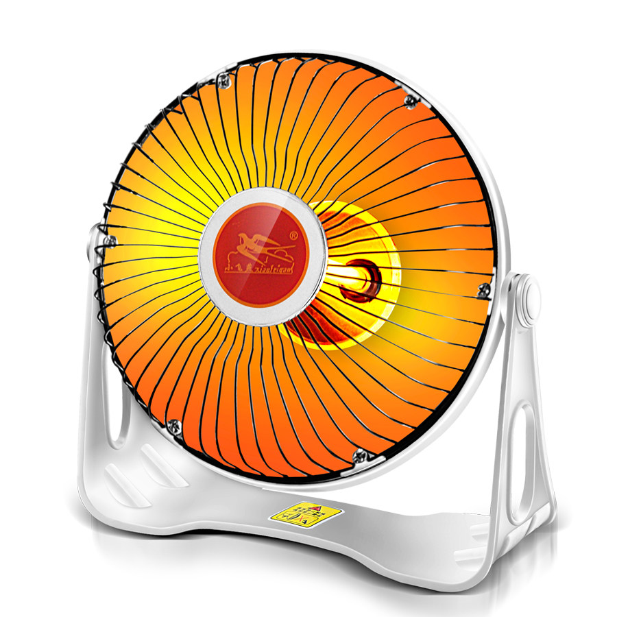 小太阳取暖器 桌面电暖器 迷你暖风机办公室家用学生寝室省电8寸