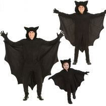 Halloween animal stage performing adult children young children black bat terror bat dress up paternity clothing