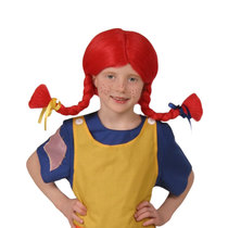 COS performance party props accessories adult children long socks leather red long braid wig