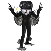 Halloween Carnival stage show performance Adult children far-reaching sea animals Angler fish monster demon costume