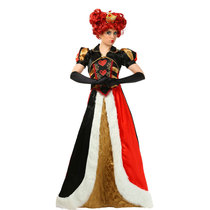 Alice in Wonderland Series Stage Performance Adult Female Luxury Queen of Hearts dress up to play costume