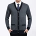 Áo len len nam trung niên và cao tuổi - Cardigan Cardigan