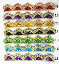 Handmade DIY clothing accessories supplies Stage dance performance props Ethnic costume accessories Lace