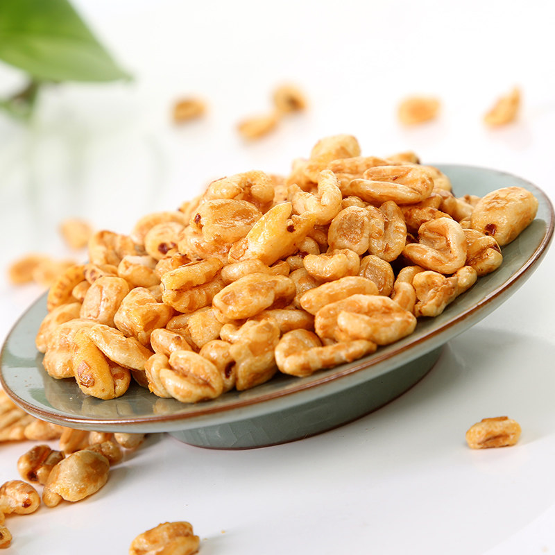 俄罗斯进口小麦爆米花奶油蜂蜜味爆米看电影休闲零食175克