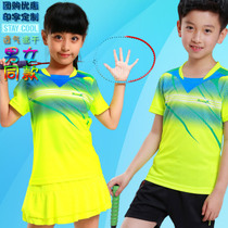 Group Buy Discount Badminton Clothing Sets Unisex Children's Parent Kids Clothes Sportswear Quick Dry Summer Short Sleeve Workout Classwear