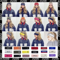 2021BSRABBIT Korean ski hair band Men and womens outdoor sports single and double board skateboard yoga running hair bundle