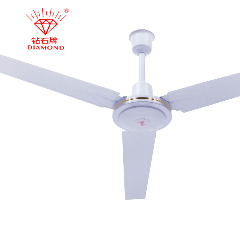 钻石牌吊扇家用客厅铁叶吊顶扇56寸大风力卧室餐厅14米工业扇