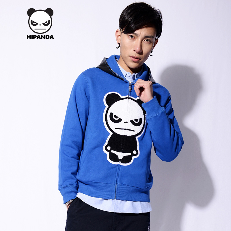 hipanda 你好熊猫 新款 设计潮牌 男款 经典鲨鱼衫 男装 潮人