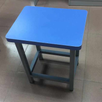 Office furniture teaching small square stool student training stool iron frame four-legged thick backless desks and chairs School