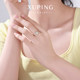 Xuping Fashion Square 간단한 작은 설탕 큐브 기질 마이크로 인트 세트 인공 석회 조절 가능한 링 인덱스 링 Xuping Fashion Square 간단한 작은 설탕 큐브 기질 마이크로 인트 세트 인공 석회 조절 가능한 링 인덱스 링