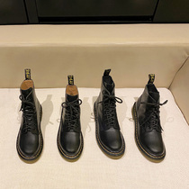dr Martin boots female English wind summer thin leather breathable boots 6 holes 8 holes 1460 locomotive military boots women ins