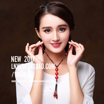 Taobao jewelry shooting jewelry model photography Jewelry necklace headwear photo Net shooting service retro art
