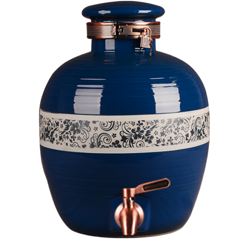 Jingdezhen ceramic jars big it mercifully jars with leading 20 jins 30 jin wine bottle sealed jars