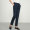 Deep Blue Summer Elastic Waist