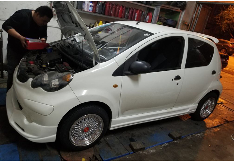 Retro cũ Jetta Pusang Baolai Fit Wuling Swift Ling Yue V3 Phong Fan Qichen nổ rùa rộng side sửa đổi bánh xe