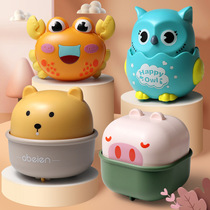 Shake-in-the-net red Tongan Childrens toy pressed Animal small crab crawling toy car Cross-border stall toy wholesale