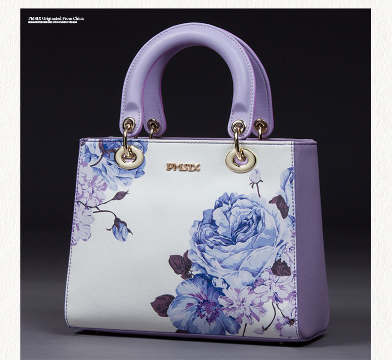 義大利時尚品牌gucci 2020春夏品牌大氣手提包女士牛皮時尚印花時尚戴妃包斜挎單肩女包 包包品牌gucci