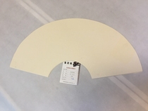 Source brand Yi Xuange pastel pastel pastel fan rice paper (round fan four open eight open)