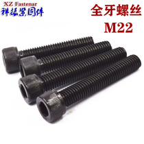 12 9 grade full tooth hexagonal bolt full thread full thread screw m22 * 80 90100120 130-150