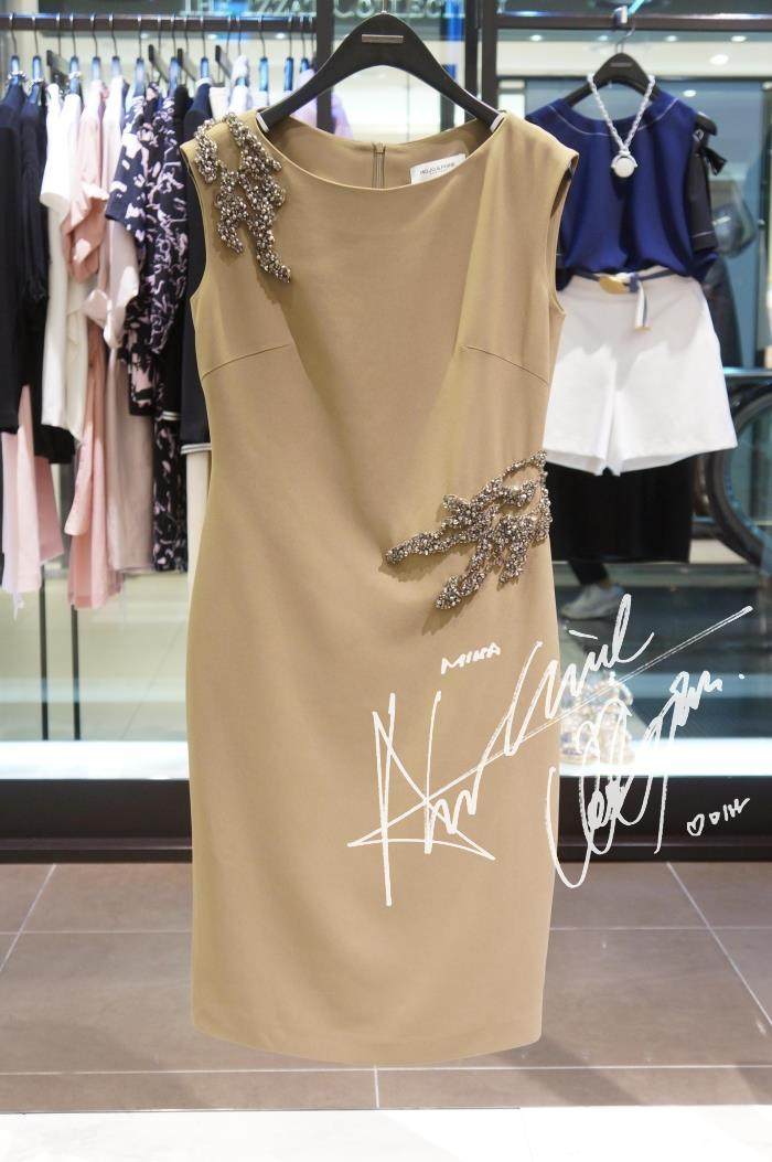 mojo莫佐韩国专柜正品代购16秋优雅气质连衣裙j163mse013