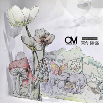 OM Decoration Spring and Summer Children's Clothing Shop Window Decoration Ornaments Early Education Center Mei Chen Layout Display Props