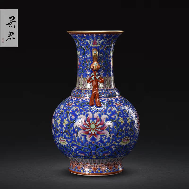 JingJun jingdezhen ceramics hand - made antique vases, flower arrangement sitting room porch place study ornaments