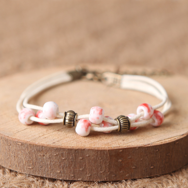 QingGe pink 'is a new ceramic bracelet manual has art bracelet to small act the role of a stalls sources