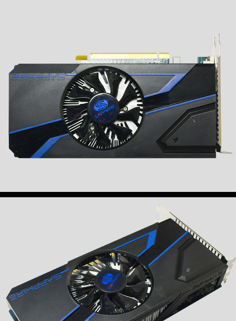 正品原装蓝宝石hd7770独立1g台式机电脑游戏显卡秒gtx650行货