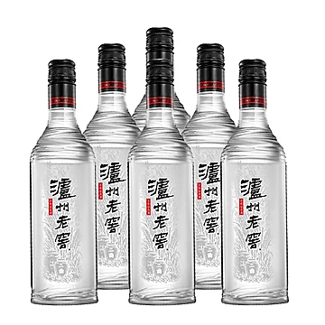 泸州老窖白酒黑盖二曲酒42度500ml*6整箱装[20元优惠券]-寻折猪