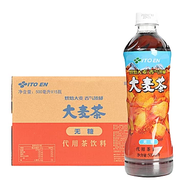 伊藤园茶饮料大麦茶500ml*15瓶