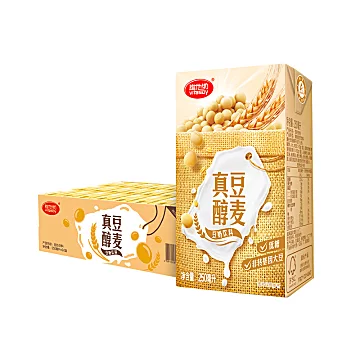 【拍4件】维他奶真豆醇麦豆奶250ml*24盒[16元优惠券]-寻折猪