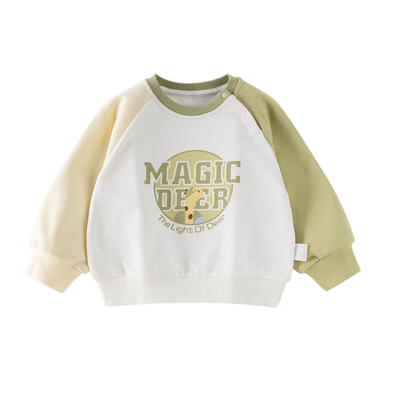 Happy Bear Children's Spring and Autumn Children's Clothing Baby Autumn Boys Autumn Long Sleeve Sweatshirt Clothes Girls' Outer Top
Happy Bear Children's Spring and Autumn Children's Clothing Baby Autumn Boys Autumn Long Sleeve Sweatshirt Clothes Girls' Outer Top