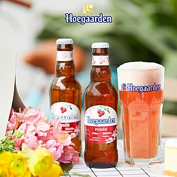 Hoegaarden/福佳玫瑰红啤酒248ml*24[1元优惠券]-寻折猪