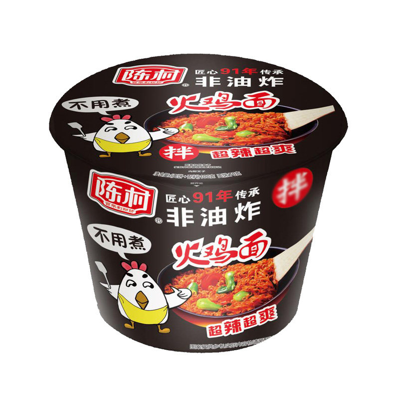 陈村火鸡面桶装100g