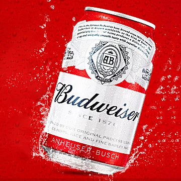 Budweiser/百威小麦醇正啤酒min255ml*24听[1元优惠券]-寻折猪