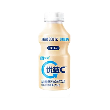 【蒙牛优益C】大瓶装活菌乳酸菌340ml*12瓶[2元优惠券]-寻折猪